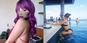 8 Foto Hot Nyaris Bugil Dinar Candy, DJ dan Model Hot yang Disorot Netizen