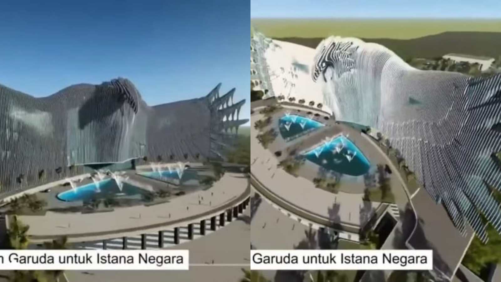 Foto Lengkap Desain Istana Negara Baru Berwujud Garuda Raksasa, Kok Dikritik Ikatan Arsitek? Padahal Futuristik Lho
