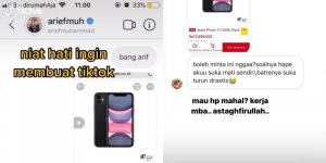 Ini Sosok Gadis Viral yang Minta Iphone 11 ke Arief Muhammad, Disorot Netizen