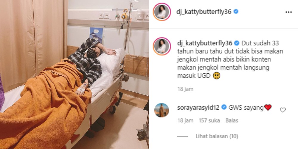Gara-gara Makan Jengkol Mentah, DJ Katty Butterfly Masuk UGD Gaes