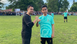 'Samsul' Pimpin Gibran FC Kalahkan Raffi Ahmad FC di Samsul Mini Soccer, Ambon 