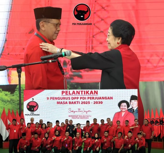 Hasto Kristiyanto Kembali Dipercaya Megawati Jadi Sekjen PDIP 2025–2030