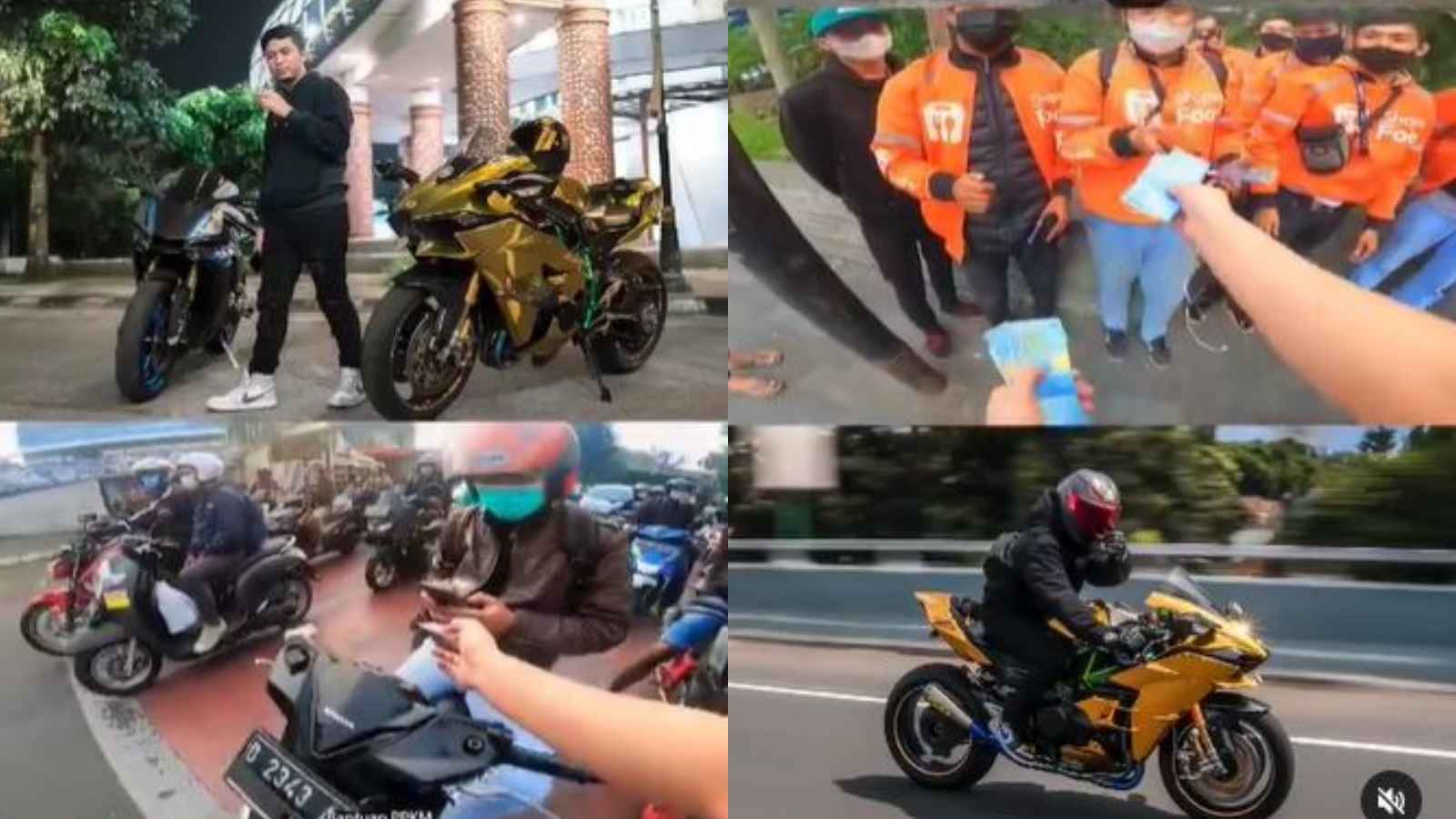 Heboh, Doni Salmanan Bagikan Uang Rp 100 Ribu Bantuan PPKM di Jalanan Bandung Gaes