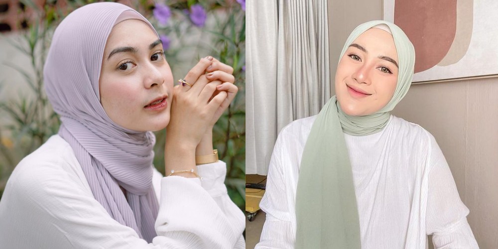5 Gaya Hijab Pashmina Simpel dan Kekinian, Cocok Untuk Idul Fitri 2021