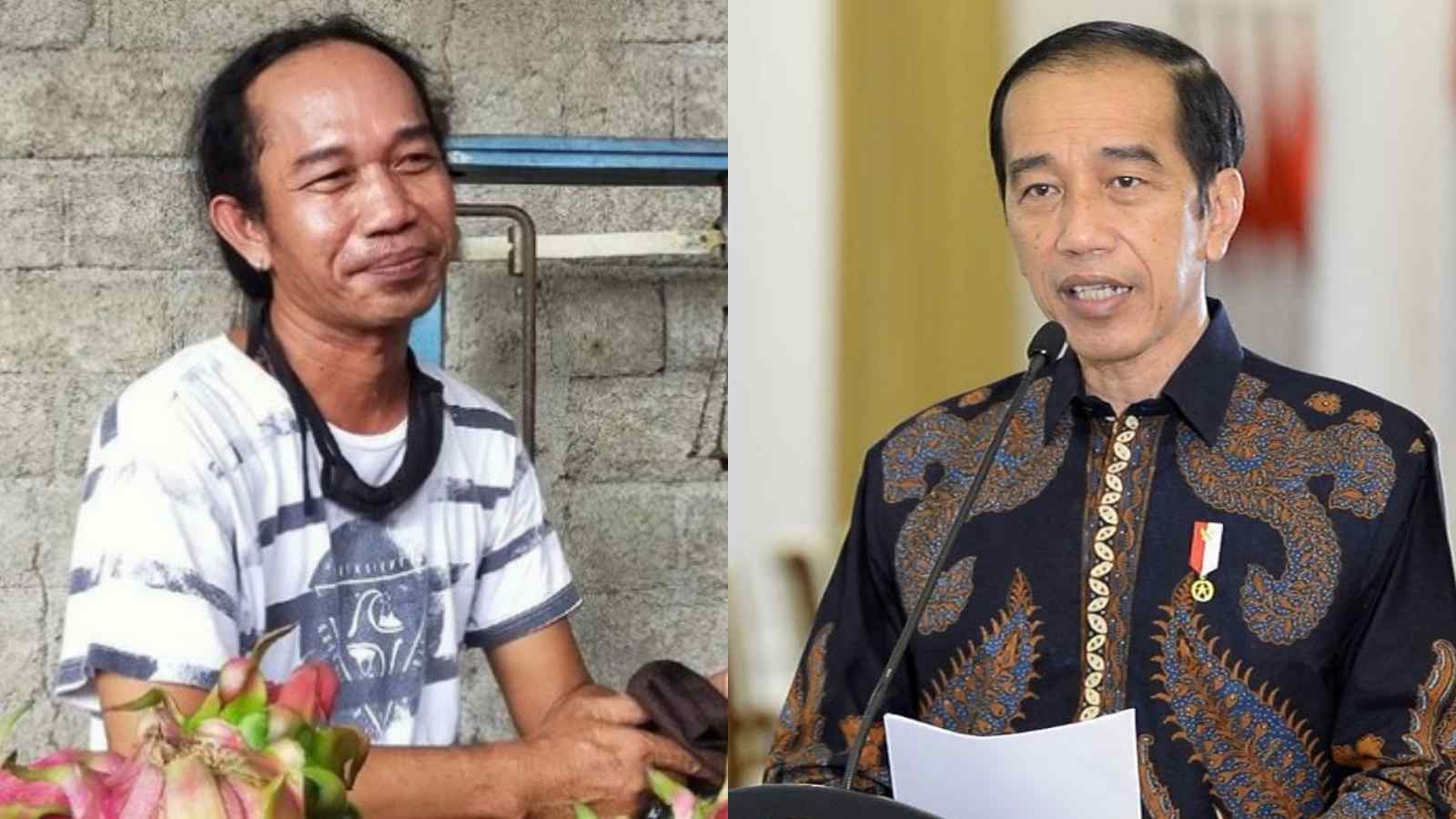 Identitas Pria Mirip Jokowi asal Banyuwangi Viral, Namanya Imron Sholeh Lengkap Cerita Dib