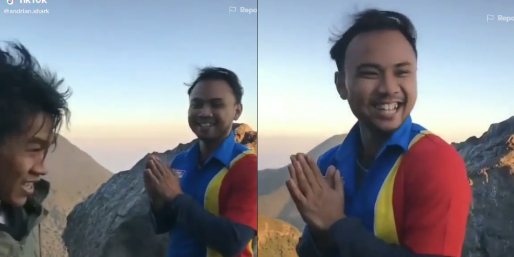 Viral Video Karyawan Indomaret di Atas Gunung: Kami Siap Melayani