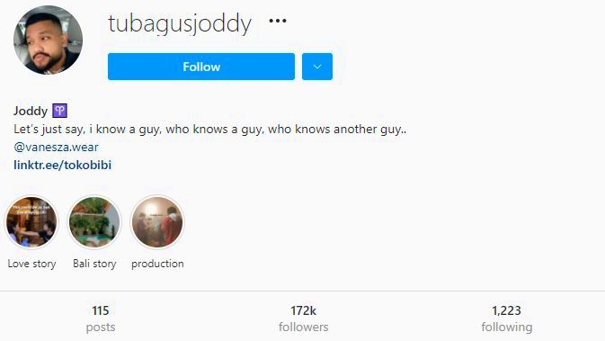 Ini Akun Instagram Tubagus Joddy Sopir Vanessa Angel yang Jadi Pencarian Netizen, Kolom Komentar Penuh Cacian