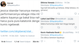 Kata Netizen Jessica Iskandar Harusnya Menang Piala Citra karena Nahan Ketawa Lawakan Opie Kumis dan Olga