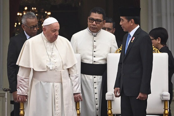 Paus Fransiskus dan Presiden Jokowi Bertemu di Istana Negara, Toleransi Jadi Fokus Utama