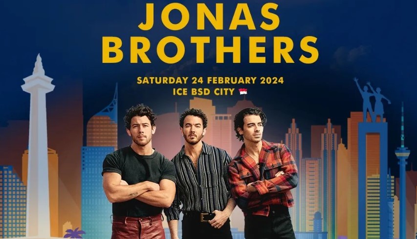 Jonas Brothers Konser di Indonesia Februari 2024