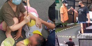 Detik-detik Video Rekaman CCTV Pemukulan Junus Anugerah yang Membunuh Agustanu Hamdani Karena BAB Anjing