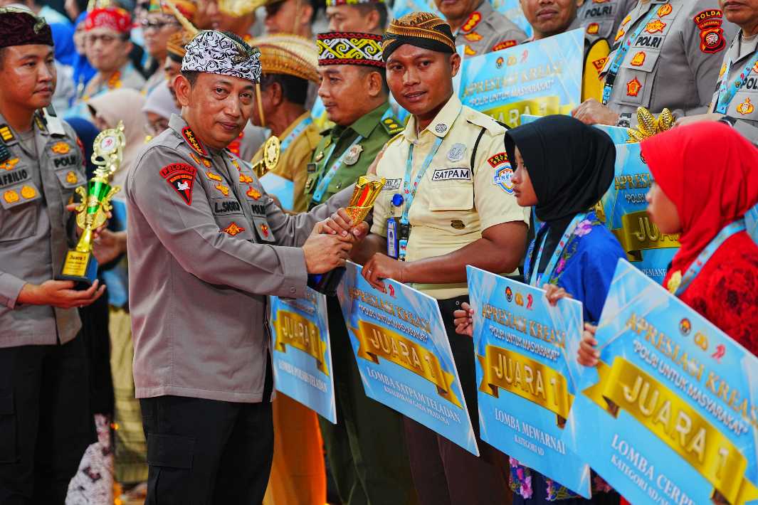 Awarding Day Hari Bhayangkara ke-79, Kapolri: Sinergi Polri dan Masyarakat Makin Erat