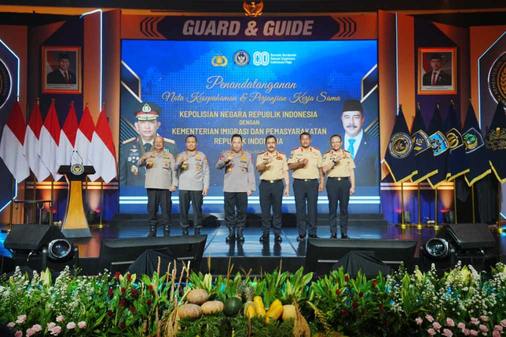 Perkuat Layanan dan Keamanan Nasional, Polri dan Kementerian Imipas Teken Nota Kesepahaman
