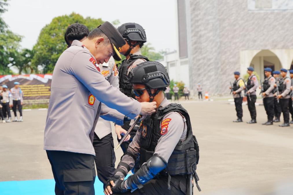 Kapolri Luncurkan Tim Patroli Maung Presisi dan Fasilitas Baru Polda Banten