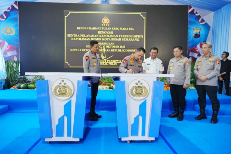 Jenderal Sigit Bangun dan Resmikan 32 SPPG di Jateng, Bukti Nyata Dukungan Polri untuk MBG
