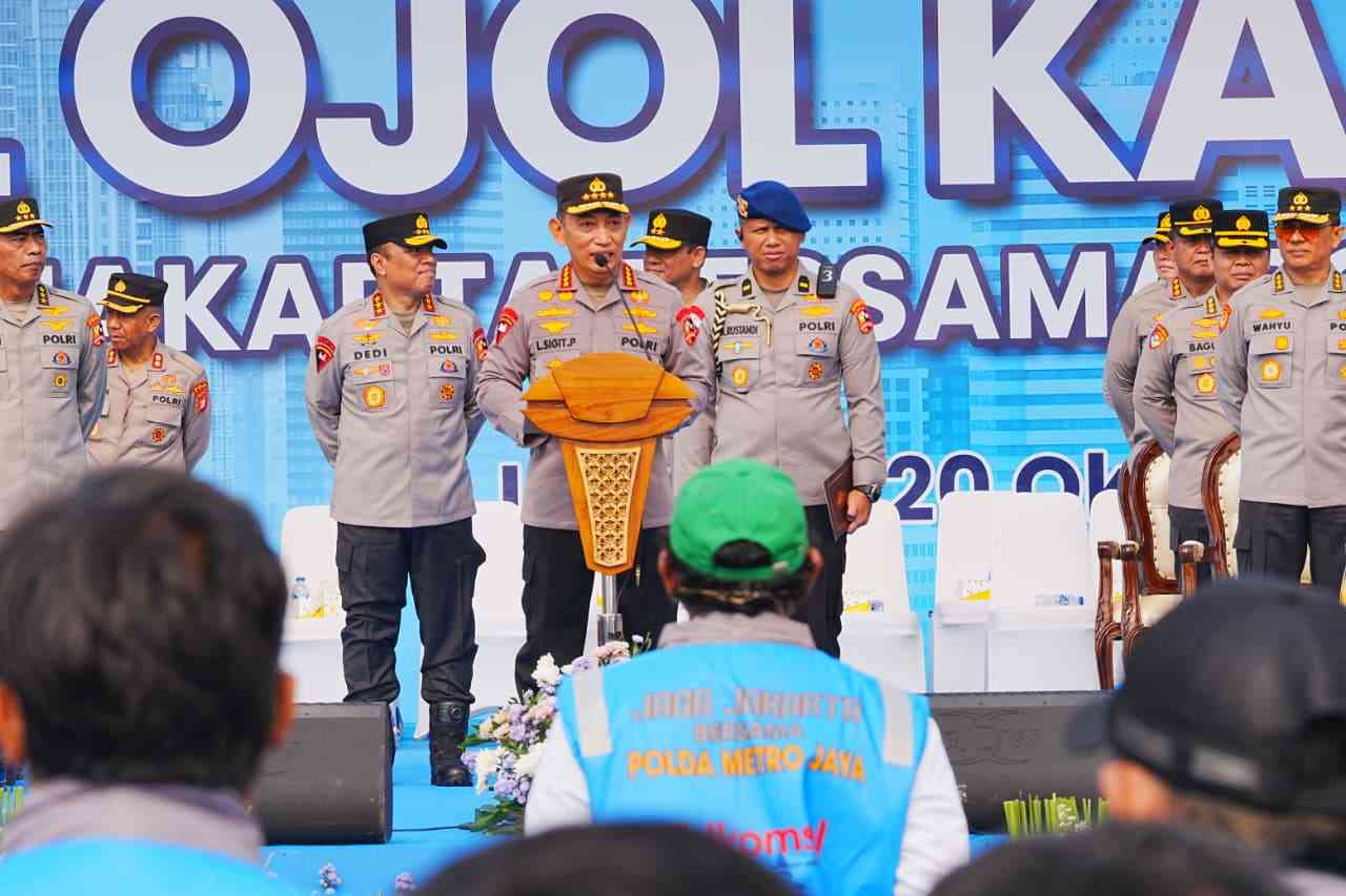 Kapolri Sigit: Ojol Mitra Strategis Polri Cegah Kejahatan Jalanan