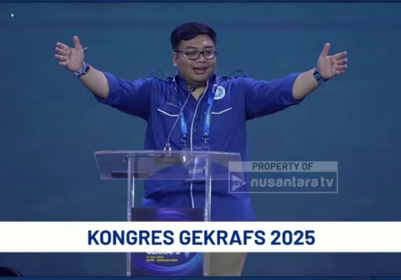 Kawendra Lukistan Kembali Pimpin Gekrafs Periode 2025–2030