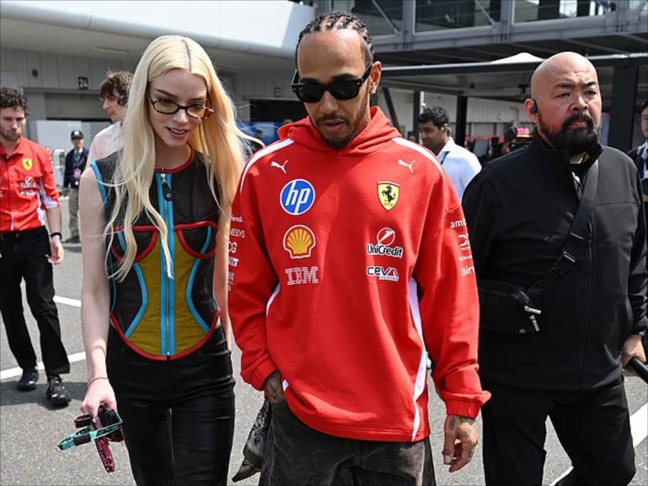 Kim Kardashian Tak Dampingi, Hamilton Justru Bersama Anya Taylor Joy di F1 GP Jepang