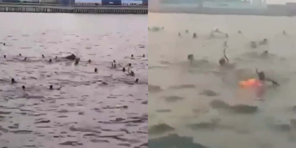 Busyet, Viral Video Tawuran di Laut Lepas Jakarta Utara, Kok Bisa Ya?