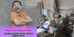 Kondisi Terakhir Idan Separo di Rumah Sakit Sebelum Tutup Usia, Gak Tega