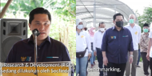 Kumpulan Potret Blusukan Menteri Erick Thohir ke Pabrik BUMN, Berikan Solusi dan Motivasi