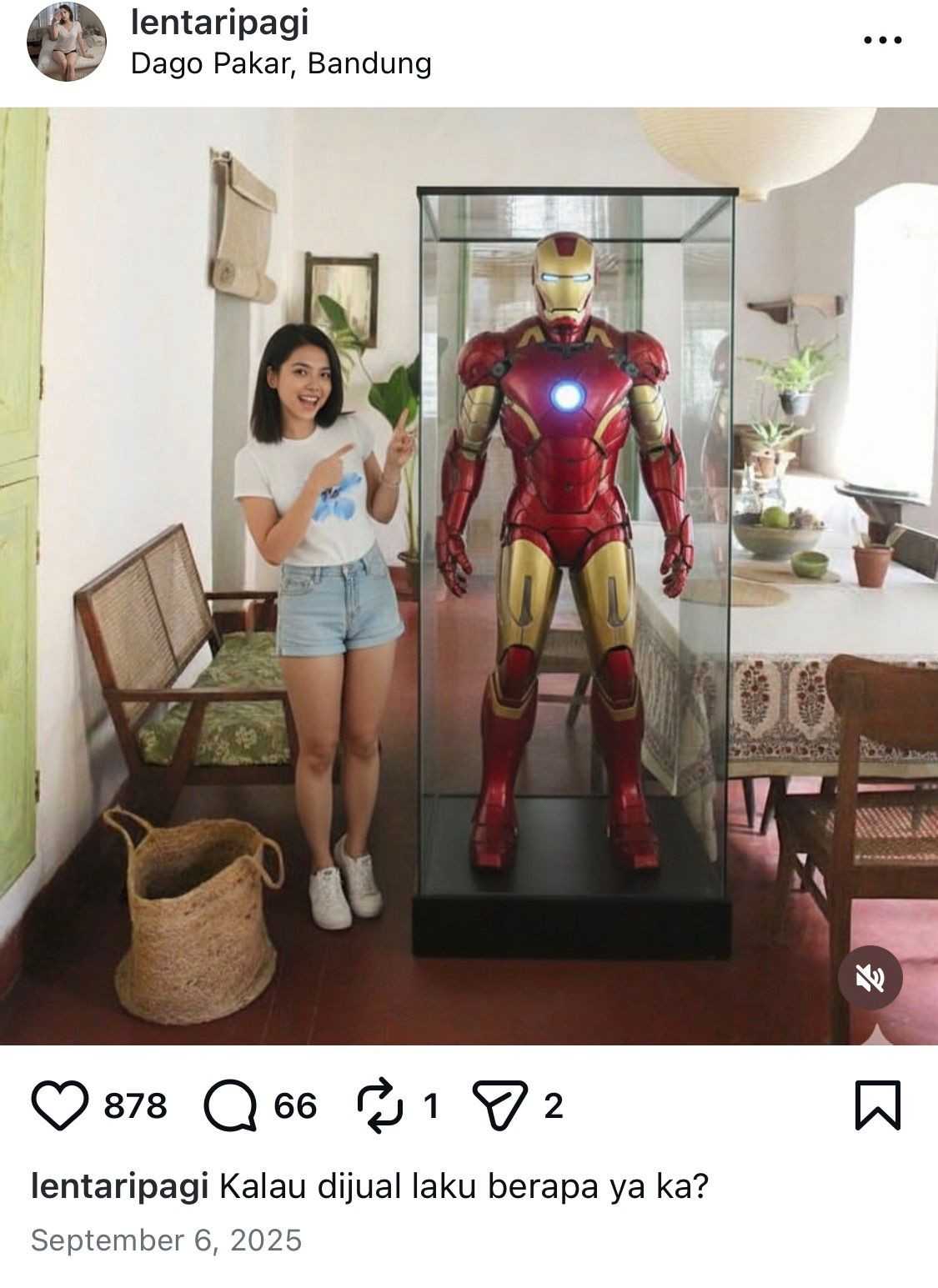 Lentari van Loraine, Fenomena Virtual Influencer Berbasis AI di Indonesia