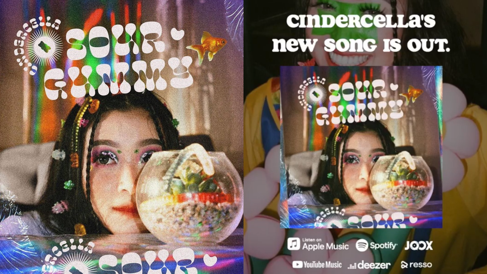 Lirik Lagu Cindercella - Sour Gummy, Lengkap Video Klip