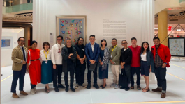 MAJA Labs dan Galeri Zen1 Ajak Pengunjung Mencoba VR 'The Flying Triangle' di Art Moments Jakarta 2022