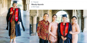 Selamat, Maudy Ayunda Akhirnya Lulus S2 Stanford University Gaes!