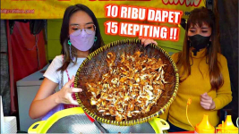 MGDALENAF Review Kepiting Baby Crab Idola Pasar Kemis, Murah Pakai Bumbu Rahasia