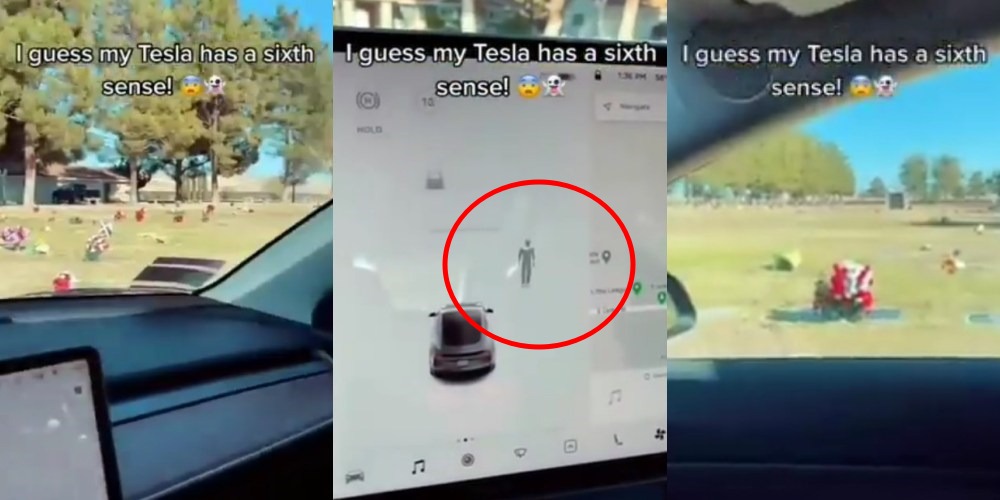 Viral Mobil Tesla Deteksi Makhluk Halus di Kuburan, Ini Faktanya Gaes