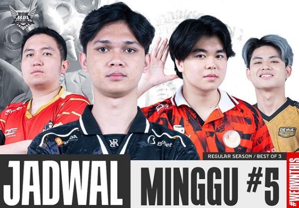 Jadwal MPL ID S14 Minggu 5, Ada Geek vs ONIC