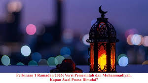 Muhammadiyah Tetapkan 1 Ramadhan Berdasarkan Metode Hisab