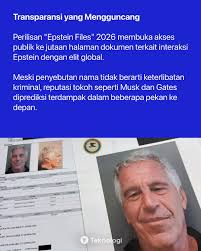 Sejumlah Tokoh Teknologi Disebut dalam Dokumen Epstein