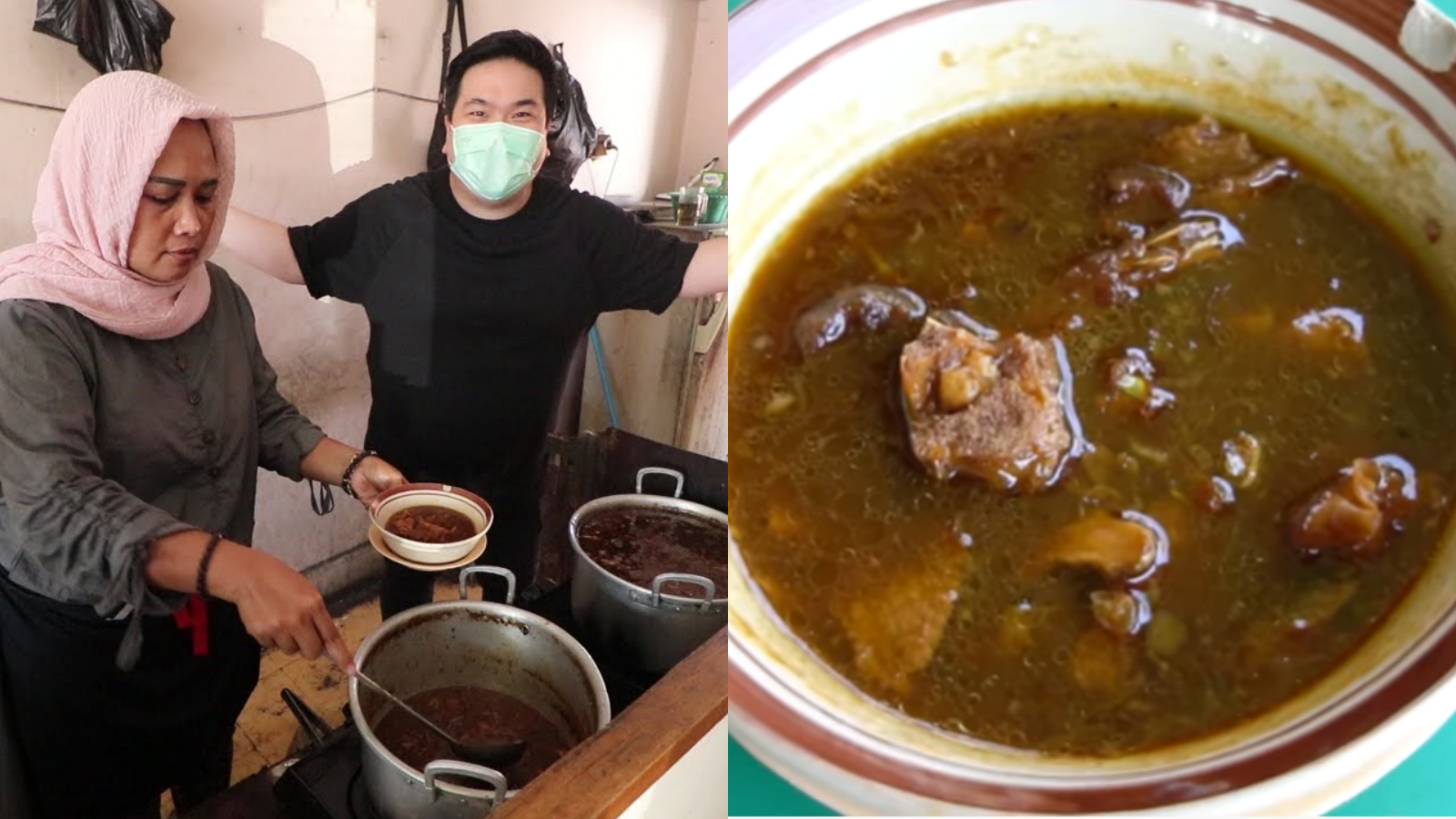 Nex Carlos Review Nasi Rabeg Haji Naswi di Banten, Dulunya Makanan Kerajaan Gaes!