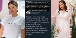Sindir Rachel Vennya Kabur Karantina Wisma Atlet Dibantu TNI, Nikita Mirzani: Dia Tersangka Utamanya