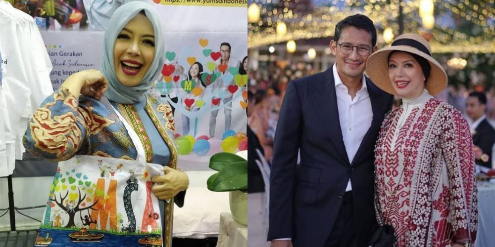 Biodata Nur Asia Uno, Lengkap Umur dan Agama, Istri Sandiaga Uno Positif COVID19