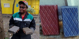 Kenalin Nzambi Matee, Entreprenur Muda asal Kenya yang Ubah Plastik Jadi Batu Beton Gaes, Positif untuk Infrastruktur!