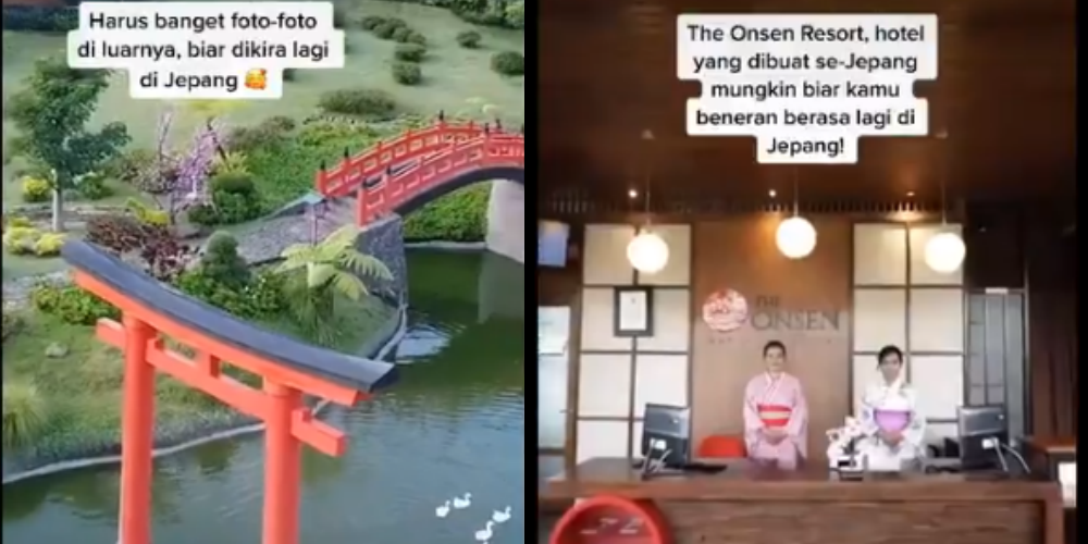 Viral TikTok The Onsen Resort, Rekomendasi Liburan ala Jepang di Malang Gaes
