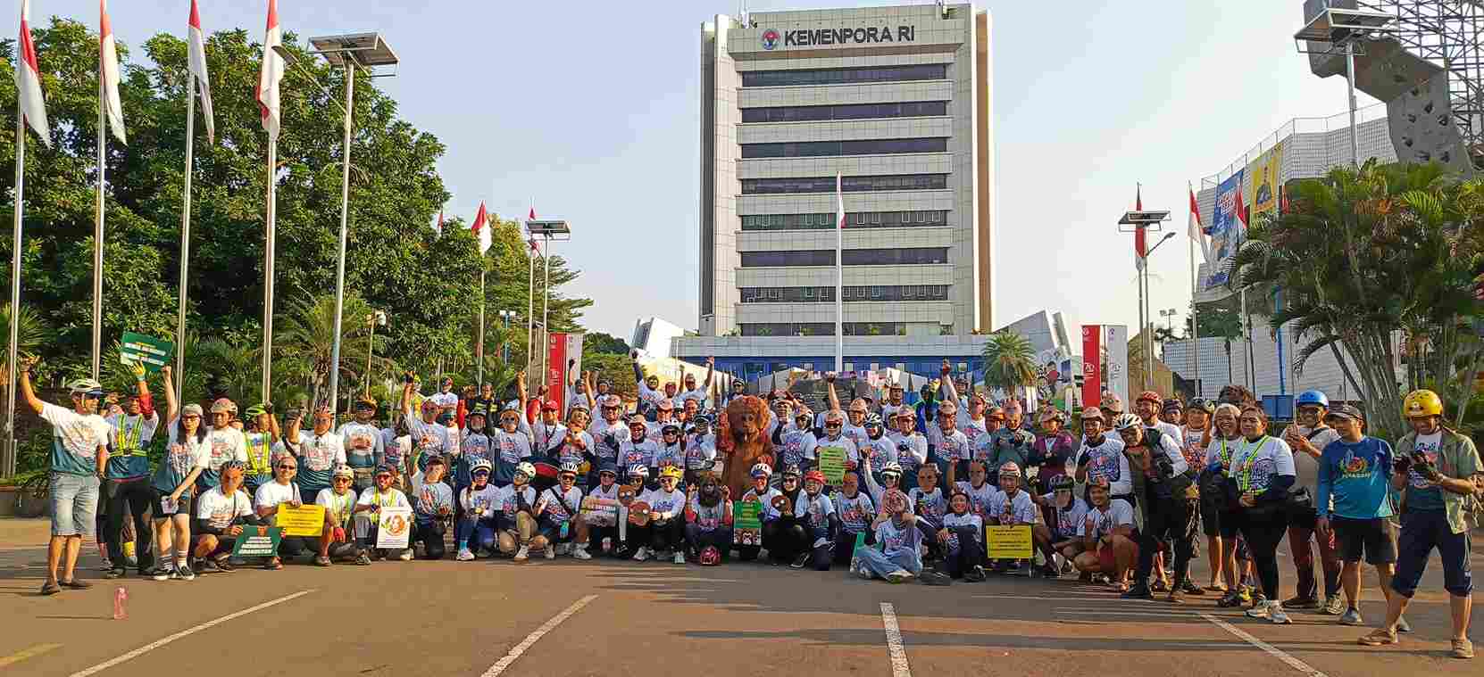 Bike For yOU 2024: Gowes Bersama Selamatkan Orangutan dari Ambang Kepunahan