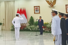 Panglima TNI Yudo Margono Resmi Pensiun