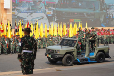 Panglima TNI Tinjau Geladi Bersih Upacara Gelar Pasukan, Libatkan 27 Ribu Prajurit