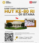 Ingin Hadiri Upacara 17 Agustus di Istana? Segera Daftar, Kuota Terbatas!
