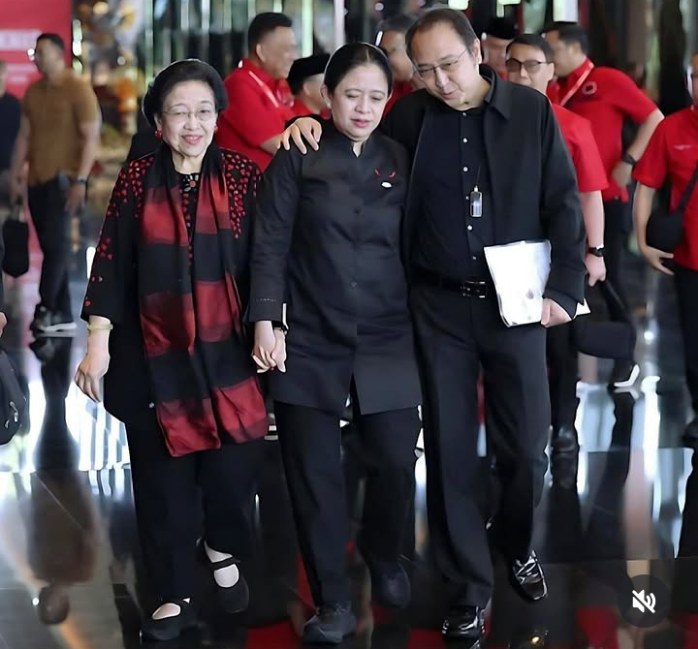 Puan dan Prananda Saling Rangkul di Bimtek PDIP Bali, Elite PDIP Tegaskan Tidak Ada Faksi