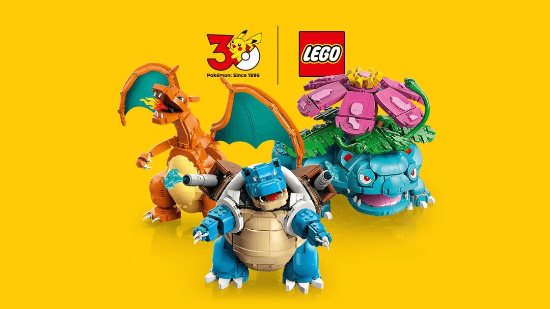 LEGO dan Pokémon Resmi Berkolaborasi, Set Perdana Siap Meluncur 2026