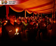 Doa Bersama dan Aksi Damai 1.000 Lilin di Jambi untuk Driver Ojol Affan