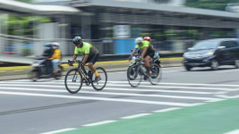 Polisi Izinkan Pesepeda Lintasi Jalan Umum Jakarta Gaes