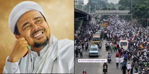 Potret Kondisi Penyambutan Habib Rizieq Shihab ke Jakarta