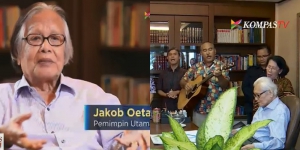 Potret Perayaan HUT Jakob Oetama Semasa Hidup Disiarkan Kompas TV, Dikenang Tokoh Besar 