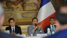 Prabowo Subianto Bahas Kolaborasi RI-Prancis Bareng Bos-bos Perusahaan Besar